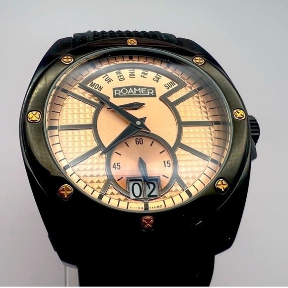 Roamer R-Line Swiss Quartz Men’s Multifunction Watch Model 711850-49-65-07 - Picture 3 of 11